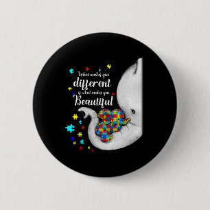 Was macht dich zu einem anderen Elefanten-Mama-Aut Button