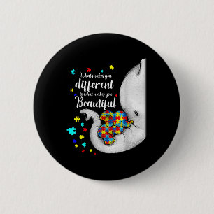 Was macht dich zu einem anderen Elefanten-Mama-Aut Button