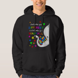 Was macht dich zu einem anderen Elefanten-Mama-Aut Hoodie