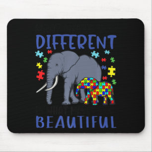 Was macht dich zu einem anderen Elefanten-Mama-Aut Mousepad