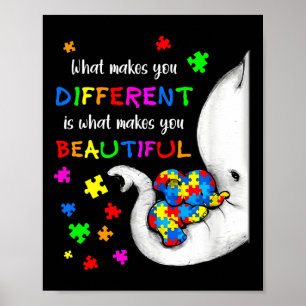 Was macht dich zu einem anderen Elefanten-Mama-Aut Poster
