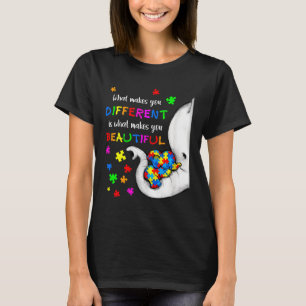 Was macht dich zu einem anderen Elefanten-Mama-Aut T-Shirt