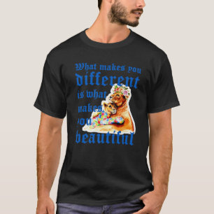 Was macht dich zu einer anderen Löwenautismus Mam T-Shirt