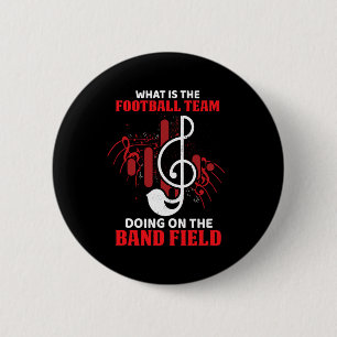 Was macht die Fußballmannschaft auf dem Bandfeld Button