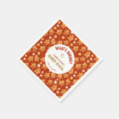 Was macht die Genderoffenbarung aus? Serviette (Ecke)