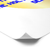 "Was macht es aus..?" Gandhi-Cust. Poster (Ecke)