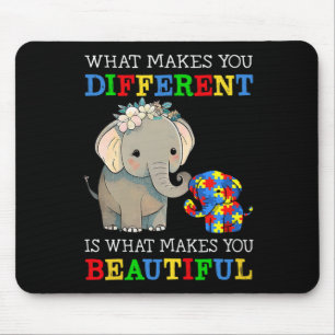 Was macht Sie zu einem anderen elementaren Autismu Mousepad