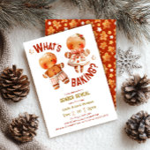 Was macht Weihnachten, Rot-Weiß-Gender-Enthüllung? Einladung