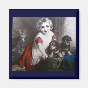 Was magst du? Magic Lantern Slide Magnet