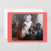 Was magst du? Magic Lantern Slide Postkarte (Vorne/Hinten)