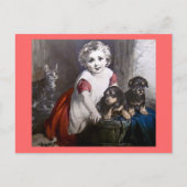 Was magst du? Magic Lantern Slide Postkarte (Vorderseite)