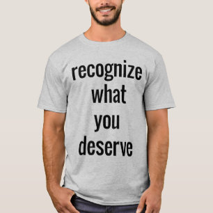 Was man den T - Shirt der Männer verdient