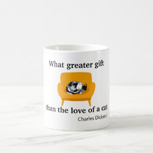 Was mehr als die Liebe eines Cat-Coffee-Mu Kaffeetasse
