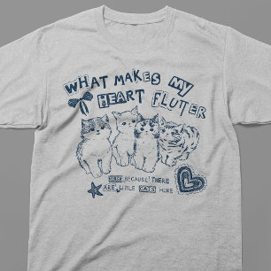 Was mein Herz zum Flattern bringt T-Shirt