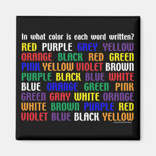 Was meine Farbe ist Magnet