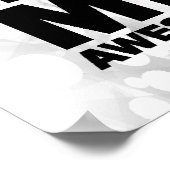 Was mich Inspiriere, macht mich Phantastisch Poster (Ecke)