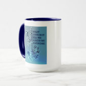 Was mich nicht tötet, macht mich fantastisch tasse (Vorderseite Links)