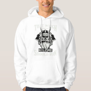 Was mich nicht tötet, sollte laufen - Nordischer W Hoodie