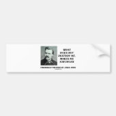 Was mich nicht zerstört, macht mich stärker autoaufkleber (Vorne)