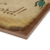 Was mich und mein Haus anbetrifft, wir dienen den Schneidebrett (Ecke)