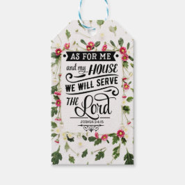 Was mich und mein Haus betrifft Geschenkanhänger