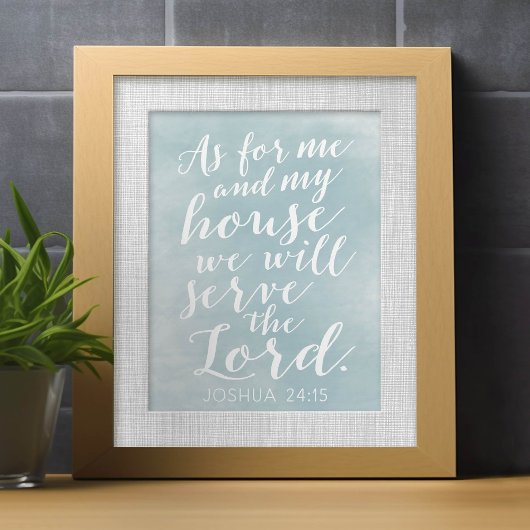 Was mich und mein Haus betrifft, so werden wir dem