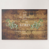 Was mich und mein Haus betrifft, werden wir dem He Puzzle (Horizontal)