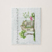 Was mich und meine Bibel-Verse betrifft Wasserfarb Puzzle (Vertikal)