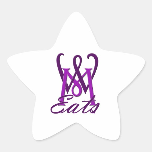 Was Micky isst Star Sticker (Vorderseite)