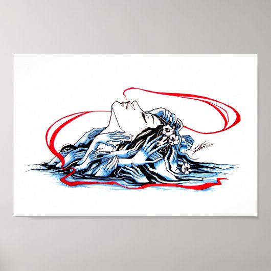 Was mir das Wasser gab Poster (Vorne)