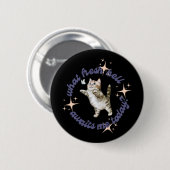 Was mir heute frische Hölle erwartet Button (Vorne & Hinten)