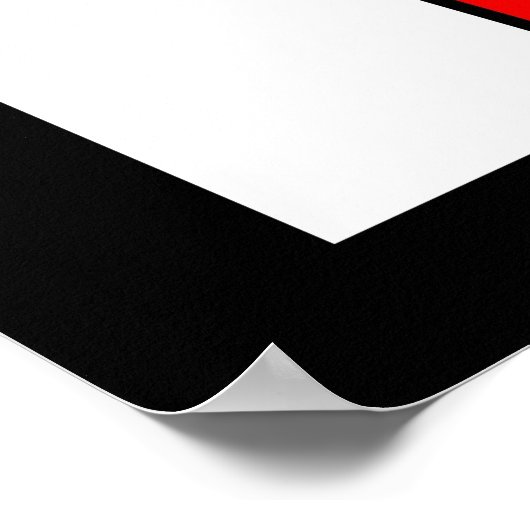 Was Mondrian Versagte zu realisieren Poster (Ecke)