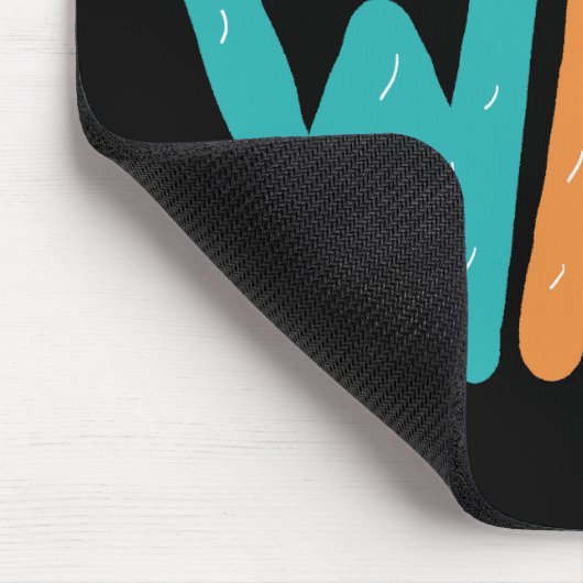 Was! Mousepad (Ecke)