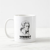 Was Mozart tun würde Kaffeetasse (Links)