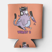 Was? Murderous Cat, Zombie Cat Halloween Dosenkühler (Vorderseite)