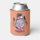 Was? Murderous Cat, Zombie Cat Halloween Dosenkühler (Kanne Rückseite)