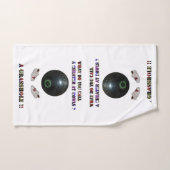 Was nennt man Cheater bei Rasenschüsseln, lustig? Badhandtuch Set (Handtuch)