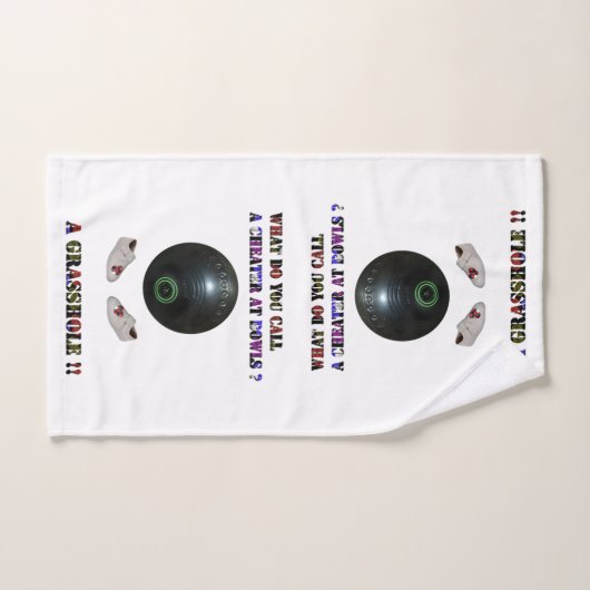 Was nennt man Cheater bei Rasenschüsseln, lustig? Badhandtuch Set (Handtuch)