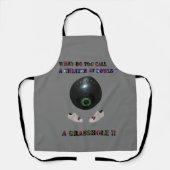 Was nennt man Cheater bei Rasenschüsseln, lustig? Schürze (Vorderseite)