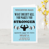 Was nicht tötet, macht dich besser anpassen karte (Gelbe Blume)