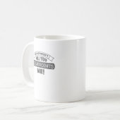 Was nicht tötet, verwirft mich sarkastisch kaffeetasse (Vorderseite Links)