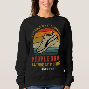 Was normale Leute machen, dass die Fitness des Hal Sweatshirt