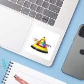 Was nun? aufkleber (Laptop mit iPhone)