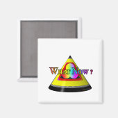 Was nun? Frage Magnet (Vorderseite/Rückseite)