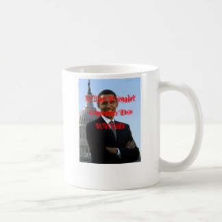 Was Obama WWOD tun würde Kaffeetasse