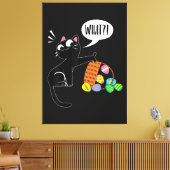 WAS ! Osternkatze Leinwanddruck (Insitu (Wohnzimmer))