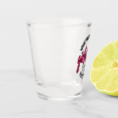 Was passiert auf der Girls Trip Funny Custom Schnapsglas (Links)