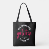 Was passiert auf der Girls Trip Funny Custom Tasche (Rückseite)