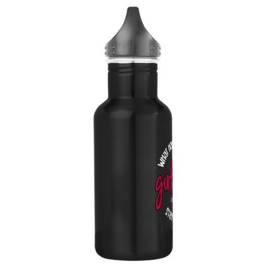 Was passiert auf der Girls Trip Funny Edelstahlflasche (Links)