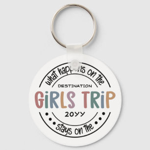 Was passiert auf Girls Trip Custom Girls Weekend Schlüsselanhänger